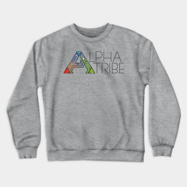 Ark Survival Evolved- Alpha Tribe Crewneck Sweatshirt by Cactus Sands